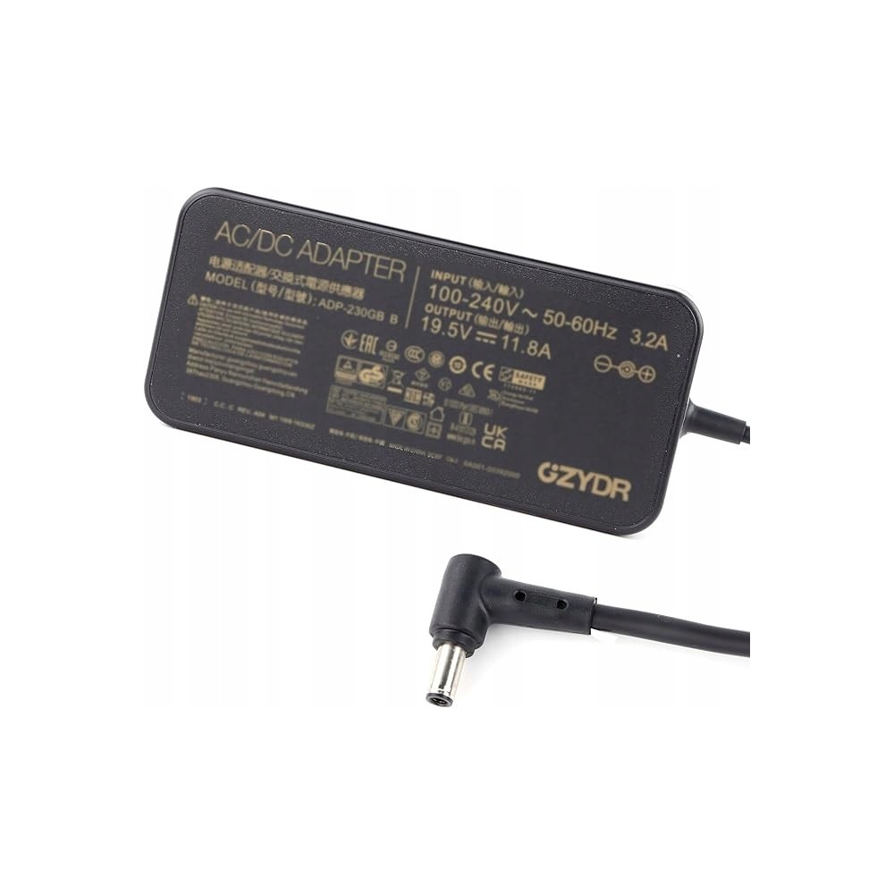 Adaptador para portátil ADP-230GB B 19.5V 11.8A 230W ADP-230GB B 6.0X3.7mm