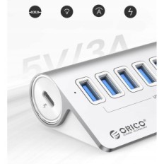 Hub usb ORICO USB 3.2 GEN 2, 7 PORTA 10 GBIT / S, 1 m