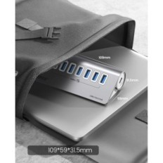 USB hub ORICO USB 3.2 Gen 2.7 port 10 Gbit / s, 1 m