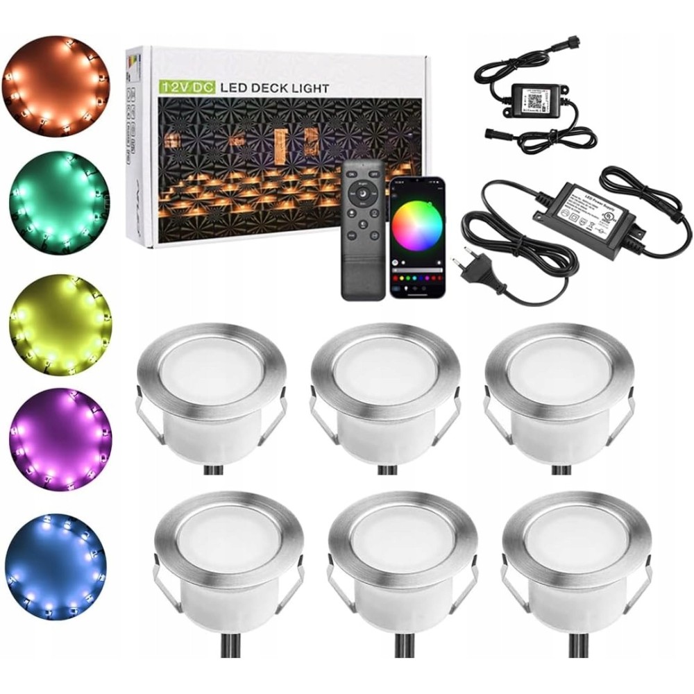 Geyuey Home, 31 mm, IP67 LED-lambid, veekindlad, 6 tükki.