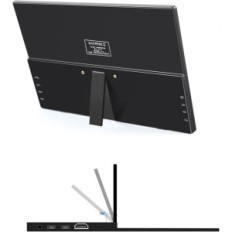 Monitor de toque preechen portátil, 15.6 "1080p USB-C HDMI com um suporte