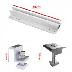 Montagesysteem voor zonnepanelen Rdymonkey 4xSzyn + 4x Terminal Clamp