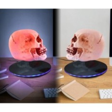 Magnetic Skulli Jowol levitamine LED-valgustusega