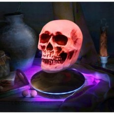 Magnetic Skulli Jowol levitamine LED-valgustusega
