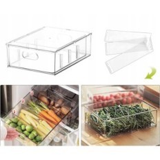 Contenitori per prodotti in Greentainer 40 x 27 x 25 cm Frigo, KPL. 3 pezzi.