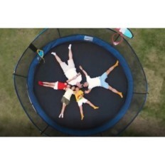 Mata extraíble para trampolines de ultrapowersports, diámetro 244, 305, 366 cm