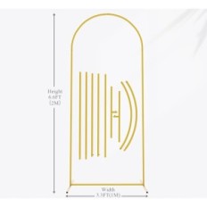 Métal Bow Puttros 2010100cm pour mariage, fleurs, ballons, dorés