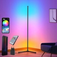 Padlólámpa Sotipevs Smart LED, 153 cm, RGB távirányítóval és alkalmazással