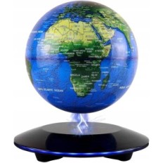 Globe Jowhol JO-31 s magnetickou levitací 14cm moderní dekorativní zeměkoule s LED podsvícením a účinek levitace