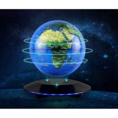 "Globe JOWHOL JO-31" su magnetiniu levitacija 14CM modernus dekoratyvinis pasaulis su LED apšvietimu ir levitacijos efektu