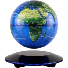 Globe JOWHOL JO-31 com Levitação Magnética 14cm Moderno Globo Decorativo Com Luz LED e Efeito da Levitação