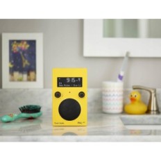 Bærbar Tivoli Audio PAL + BT, 16 arbejdstimer, vandtæt, gul