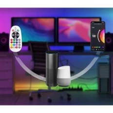 LED VAVOMIA 20M RGB Tappi, vedenpitävä, infrapunakaukosäädin