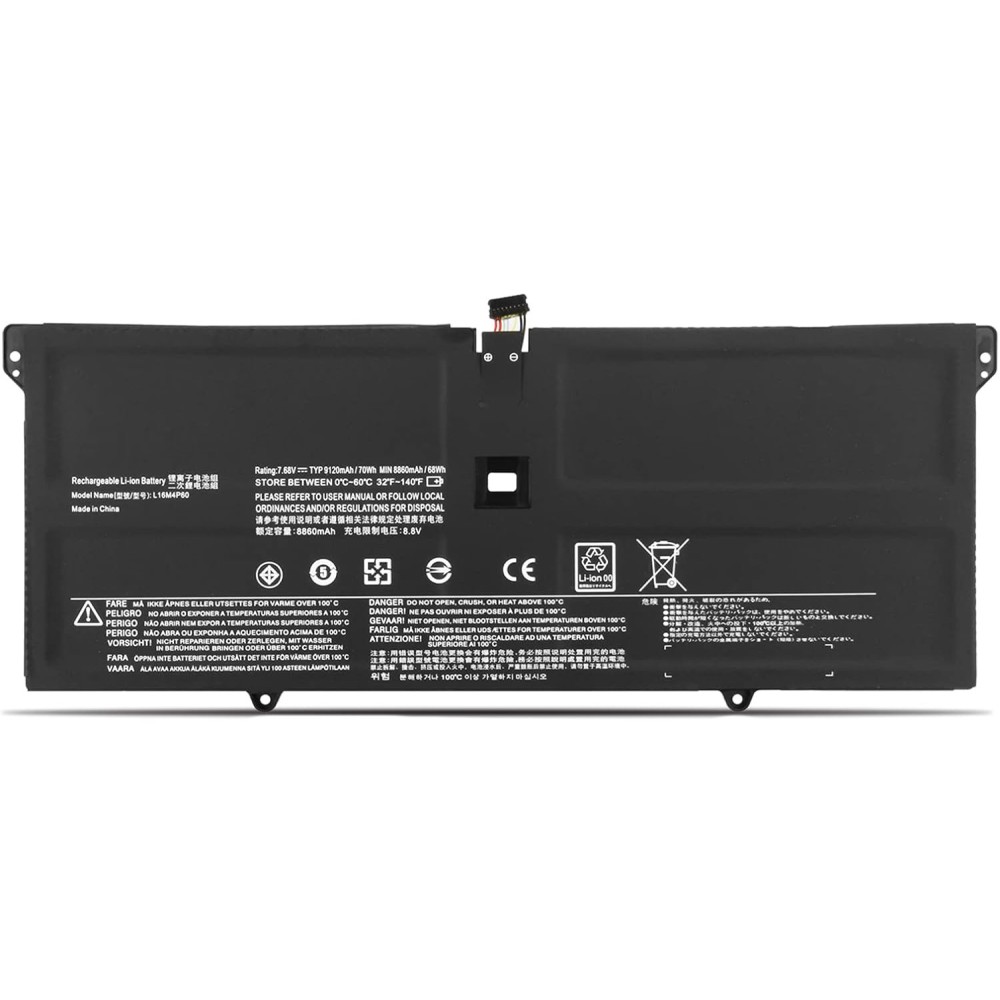 Baterija K Kyuer 70x L16M4P60 L164P61 LEGOVO IDEAPAD Nešiojamas kompiuteris