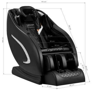 Poltrona da massaggio Sakura Classic 305 nera