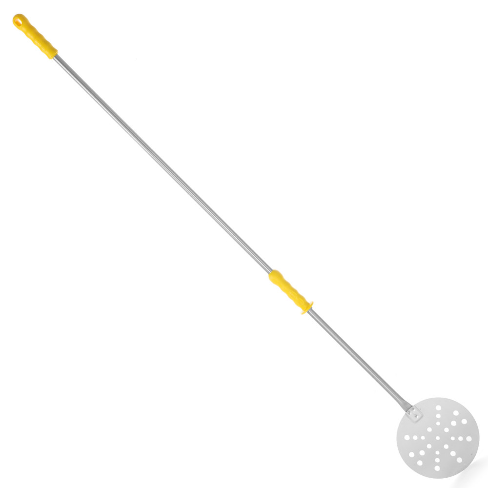 Shovel for rotating pizza with a movable perforated handle Wed.220 (H) 1700mm Lilly Codroipo Hendi 617786 Shovel for rotating pizza with a movable perforated handle Wed.220 (H) 1700mm Lilly Codroipo Hendi 617786