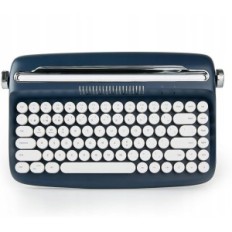 Teclado sem fio Yunzii Atto B303 Bluetooth, estilo retro, norte