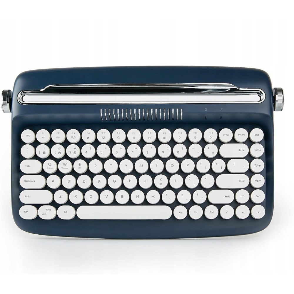 Vezeték nélküli billentyűzet YUNZII ACTTO B303 Bluetooth, retro stílus, észak