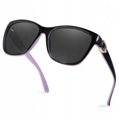 Gafas de sol de las mujeres LVIOE, UV400 POLAREZADO, PURPLE