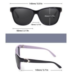 Ženska sončna očala Lvioe, Polarized UV400, Purple