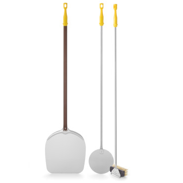 Kit för brännare Burner Aluminium Shovel för roterande pizza Venezia 1350mm 3 st. Lilly codroipo Hendi 617748