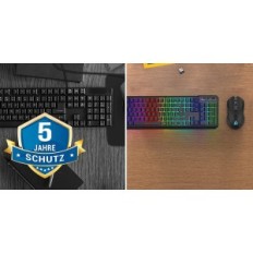 KIT Wireless Keyboard og Mouse Klim Blaze & Chroma med RGB