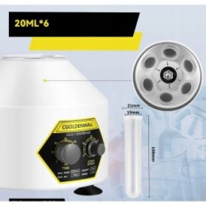 Laboratory CenterRator CGOLDENWALL YQ 98 6x20ml, 4000Br / MIN, MAX.1790 xg.