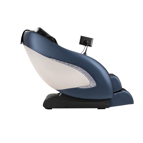 Sakura massagefåtölj Classic 305 blå — sidosida