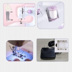 Mechanical Sewing Machine Birgitta UADME 505A, 12 SEW, DOUBLE NIĆ