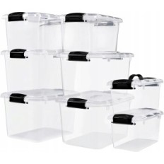 Greétainer plastic containers, without bispenol A, 8 pcs.