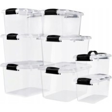Conteneurs en plastique Greétainer, sans bispénol A, 8 pcs.