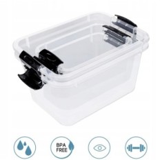 Recipientes de plástico Greétainer, sin Bispenol A, 8 PC.