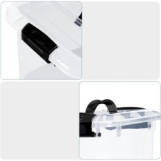 Recipientes de plástico Greétainer, sem Bispenol A, 8 PCs.