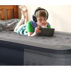 Oppblåsbare Madrass Idoo med innebygd pumpe, 190 x 100 x 46 cm