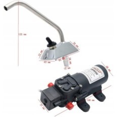 Vesipumpun riloer korkeapaine 12V, pyörivä venttiili / RV-venttiili