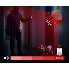 Mobilnost Alarm Senzor, ki laja pes s Seldorauk, pilot, 300 m