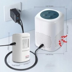 Mobiliteit Alarmsensor Barking Dog S Seldorauk, Pilot, 300 m