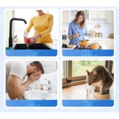 Waterfilter Vortopt Q6-UF 19 duizend. gallons, dichtheid 0,01 micron