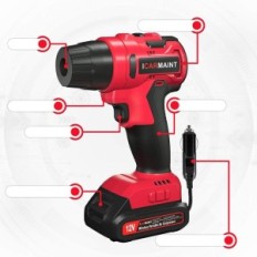 Carder rehvi pumpamine kompressor digitaalse surve gabariit, 2600mah kasutatud