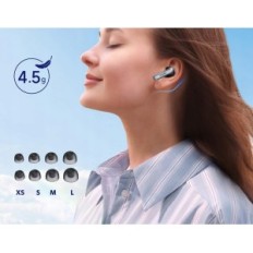 Fones de ouvido sem fio Earfun Air 2, carregamento sem fio