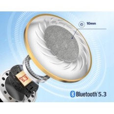 EarFun Air 2 fülhallgató, vezeték nélküli töltés