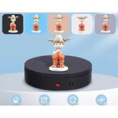 Tavolo rotante BAOSHISHAN ELECTRICO, DR 20 KG, 20 cm, 220V, Nero