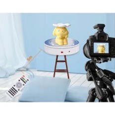 Electric Baoshishan Rotary laud, DR 20 kg, 20 cm, 220V, valge