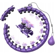 Hula Hoop TipTop Home for adults, with load, up to 160 cm, purple