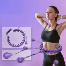 Hula-Hoop-Tipptop-Haus für Erwachsene, mit Last, bis zu 160 cm, lila
