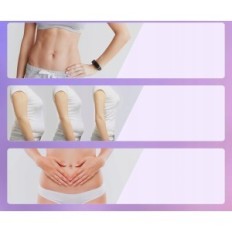 Hula Hoop prstop dom za odrasle, s opterećenjem, do 160 cm, ljubičasta