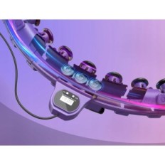 Hula Hoop Tiptop hjem for voksne, med last, opptil 160 cm, lilla