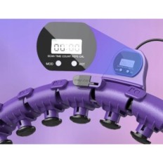 Hula Hoop TipTop Home pour adultes, avec charge, jusqu'à 160 cm, violet