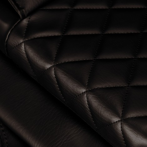 Fauteuil de massage Sakura Classic 305 marron — gros plan surface