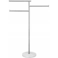 KES BTH219 handdoekhanger met marmeren basis SUS304 roestvrij staal